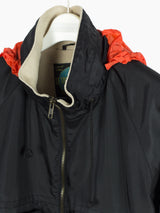 Le Monde Entier 90s Black Nylon Fishing Jacket