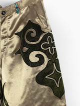 Penultimate SS21 Beaded Satin Shorts