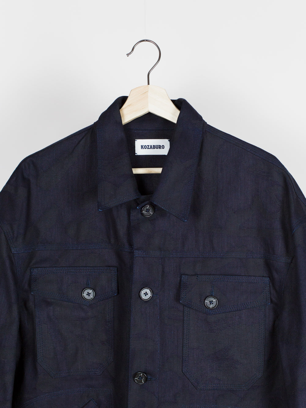 Kozaburo SS19 Type 3 'Calligracamo' Trucker Jacket