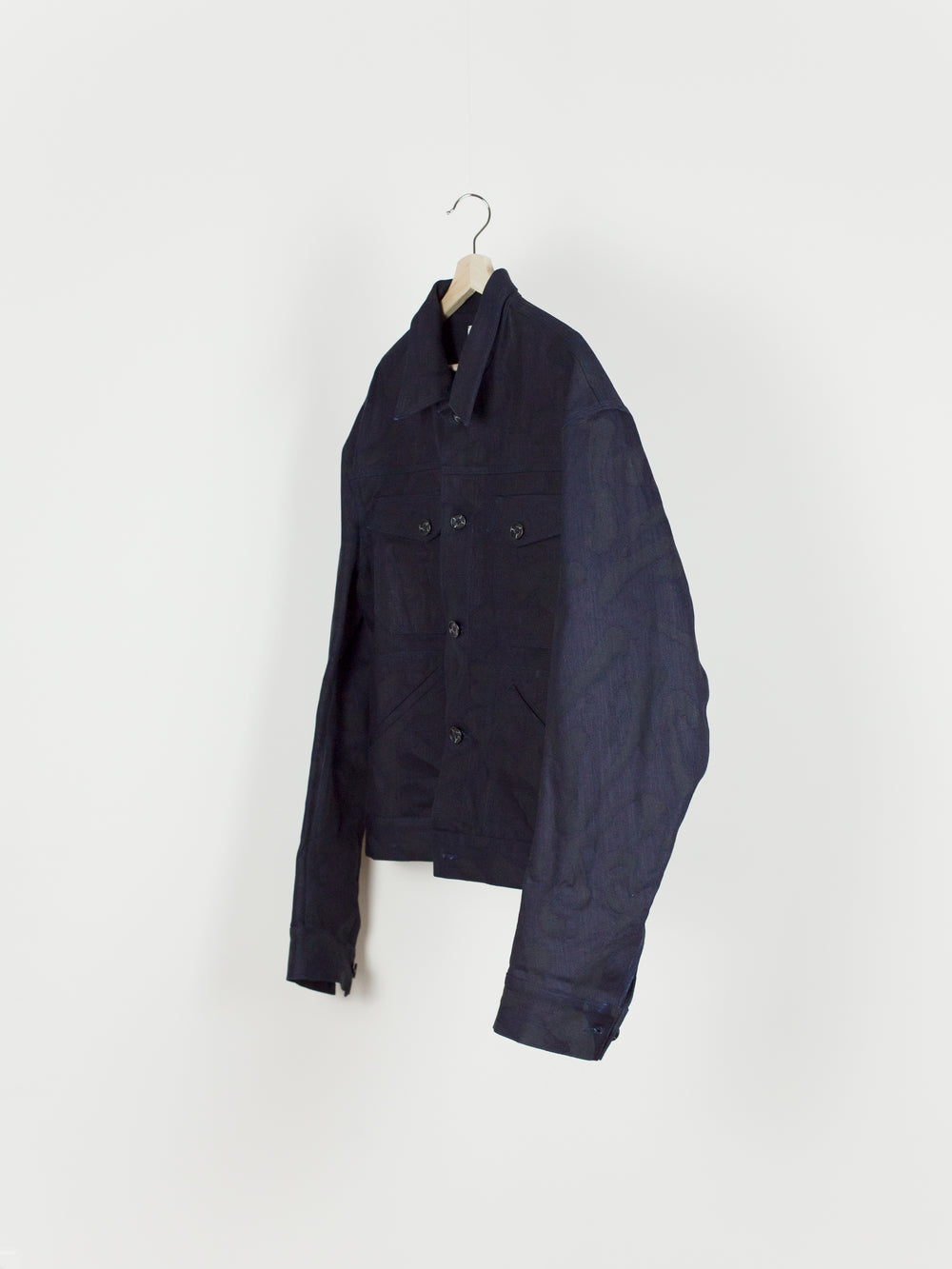 Kozaburo SS19 Type 3 'Calligracamo' Trucker Jacket