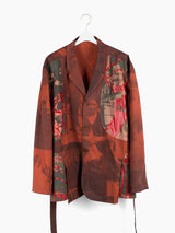 Camilla Damkjaer SS21 Sun-Printed Apron Blazer