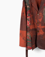 Camilla Damkjaer SS21 Sun-Printed Apron Blazer