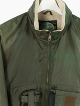 Le Monde Entier 90s Olive Nylon Fishing Jacket