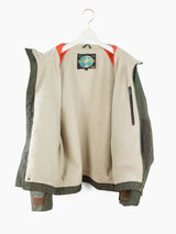Le Monde Entier 90s Olive Nylon Fishing Jacket