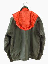 Le Monde Entier 90s Olive Nylon Fishing Jacket