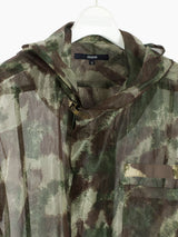 Yuji Yamada 90s Camo Hooded Mesh Field Shirt