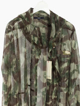 Yuji Yamada 90s Camo Hooded Mesh Field Shirt