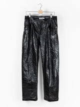Kiko Kostadinov AW19 00072019 Leather Irene Trousers