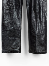 Kiko Kostadinov AW19 00072019 Leather Irene Trousers