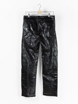 Kiko Kostadinov AW19 00072019 Leather Irene Trousers