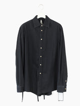 Soshiotsuki SS22 Washed Denim Kimono Breasted Shirt