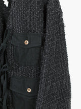 Soshiotsuki SS22 Denim Sakiori Cardigan