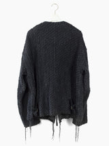 Soshiotsuki SS22 Denim Sakiori Cardigan