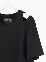 Soshiotsuki SS22 Cutout Shoulder Muslin Tee