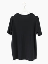 Soshiotsuki SS22 Cutout Shoulder Muslin Tee