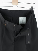 Soshiotsuki SS22 Tropical Wool Side Strap Shorts