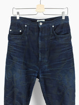 Kozaburo SS19 Calligracamo Short 3D Bootcut Jeans