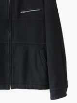 Comme des Garçons Homme Plus SS96 Boiled Wool Zip Blouson