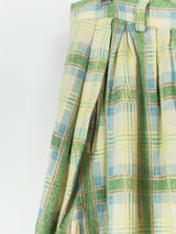 Kiko Kostadinov SS19 00062019 Ganges Pleated Trouser (Madras Check)