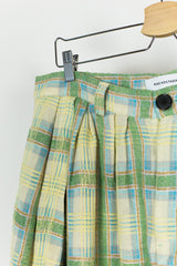 Kiko Kostadinov SS19 00062019 Ganges Pleated Trouser (Madras Check)