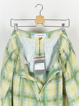 Kiko Kostadinov SS19 00062019 Ganges Pleated Trouser (Madras Check)