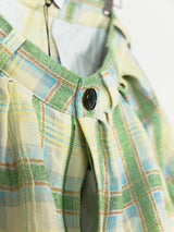 Kiko Kostadinov SS19 00062019 Ganges Pleated Trouser (Madras Check)