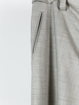 Kiko Kostadinov SS18 00042018 'Blake' Backzip Trouser Beige