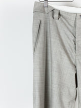 Kiko Kostadinov SS18 00042018 'Blake' Backzip Trouser Beige