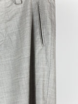 Kiko Kostadinov SS18 00042018 'Blake' Backzip Trouser Beige