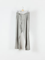 Kiko Kostadinov SS18 00042018 'Blake' Backzip Trouser Beige