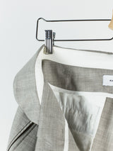 Kiko Kostadinov SS18 00042018 'Blake' Backzip Trouser Beige