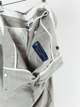 Kiko Kostadinov SS18 00042018 'Blake' Backzip Trouser Beige