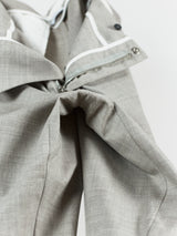 Kiko Kostadinov SS18 00042018 'Blake' Backzip Trouser Beige