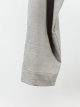 Kiko Kostadinov SS18 00042018 'Blake' Backzip Trouser Beige