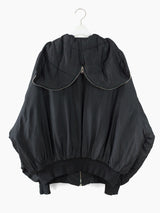 Katharine Hamnett 90s Padded Silk Minimalist N2B Bomber