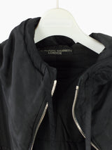 Katharine Hamnett 90s Padded Silk Minimalist N2B Bomber
