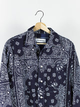 Miyagi Hidetaka Remake Bandana Flannel Shirt