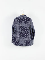 Miyagi Hidetaka Remake Bandana Flannel Shirt