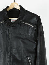 Undercover AW09 Earmuff Maniac Knit Insert Leather Rider