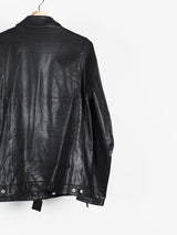 Undercover AW09 Earmuff Maniac Knit Insert Leather Rider