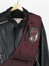 Undercover AW09 Earmuff Maniac Knit Insert Leather Rider