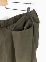 Maharishi 00s Single-Pleat Wool/Cotton Articulated Pants