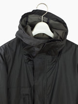 Massimo Osti Production 00s Rubberized Black Parka