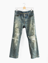 Helmut Lang 1998 Boot Cut Painter Denim