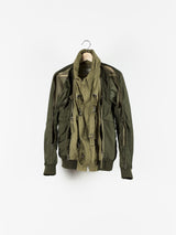 Final Home 90s Convertible Bomber Jacket