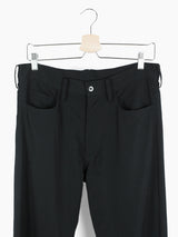Yohji Yamamoto Pour Homme Wool Gabardine Flared Jeans