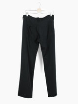 Yohji Yamamoto Pour Homme Wool Gabardine Flared Jeans