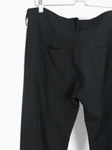 Yohji Yamamoto Pour Homme Wool Gabardine Flared Jeans
