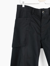 Yohji Yamamoto Pour Homme SS06 Curved Leg Military Cargo