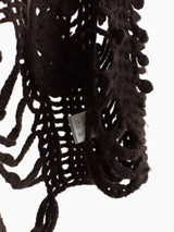 Zucca 00s Spiderweb Crochet Holster Vest